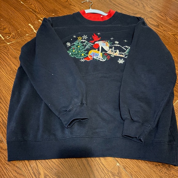 Bobbie Brooks Sweaters - Bobbie Brown Women Christmas Sweatshirt Size Medium